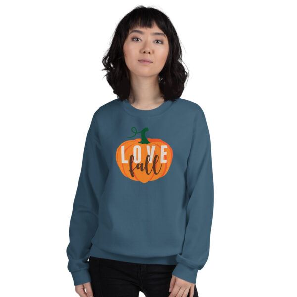 Love Fall Pumpkin | Unisex Sweatshirt - Image 6