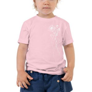 Hand Holding Wildflowers | Toddler Tee