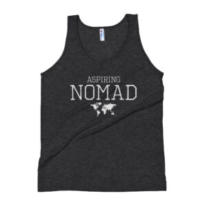 Aspiring Nomad | Unisex Tri-blend Tank | Made in the USA