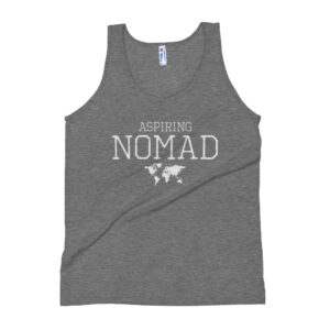 Aspiring Nomad | Unisex Tri-blend Tank | Made in the USA