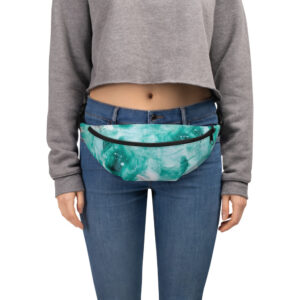 Green Painted | Fanny Pack