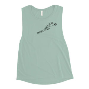 Better Together | Flower | Ladies’ Muscle Tank