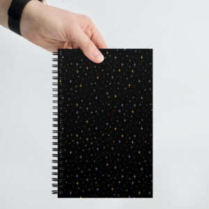Whimsical Stars | Spiral Notebook